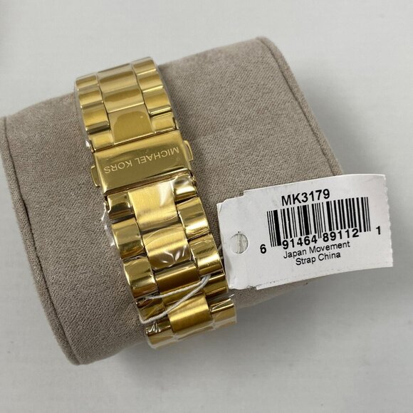 Michael Kors Gold Watch MK3179 New - Picture 2 of 5